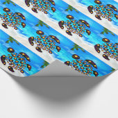 Schildpad Cadeaupapier (Hoek)