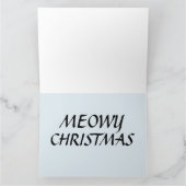 SCHILDPAD CALICO KAT KERSTKAARTEN KAART (Binnen)