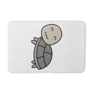 Schildpad cartoon dier badmat