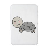 Schildpad cartoon dier badmat (Voorkant Verticaal)