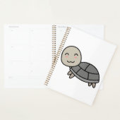Schildpad cartoon dier planner (Display)