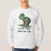 Schildpad cartoon t-shirt (Voorkant)