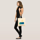 Schildpad Chillaxing Design - Budget Tas (Voorkant (model))