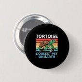 Schildpad Coolste Huisdier Op Aarde Sungles Skateb Ronde Button 5,7 Cm (Voorkant /achterkant)
