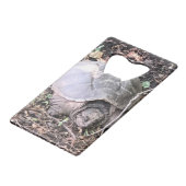 Schildpad Creditkaart Flessenopener (Voorkant Gekanteld)