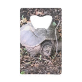 Schildpad Creditkaart Flessenopener (Achterkant)