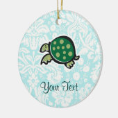 schildpad; Cute Keramisch Ornament (Links)
