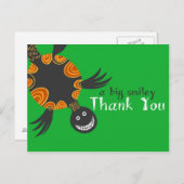 Schildpad Dank u kaarten (Voorkant / Achterkant)