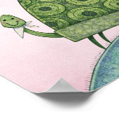 Schildpad Dans Poster (Hoek)