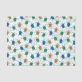 Schildpad Decoupage Papier, Zeeleven Tissuepapier (Voorkant)