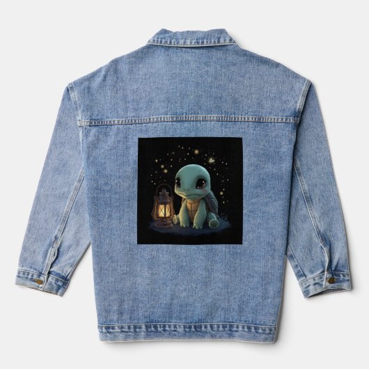 Schildpad Denim Jacket (Achterkant)
