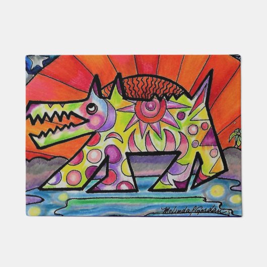 Schildpad Deurmat (Voorkant)