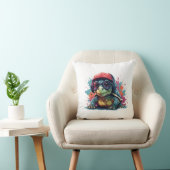 schildpad dier kunst Ik cool schattige schildpad K Kussen (Stoel)