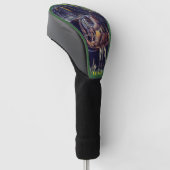 Schildpad Dier Trendy Bestuurder Golfheadcover (Schuin)