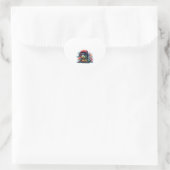 schildpad dierlijke kunst Ik cool schattig schildp Hart Sticker (Tas)