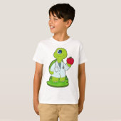 Schildpad Dokter Stethoscoop T-shirt (Voorkant volledig)