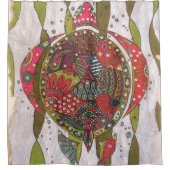 schildpad douchegordijn (Voorkant)