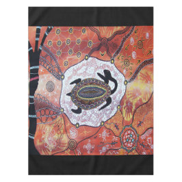 Schildpad dromen Aboriginal Art tafelkleed