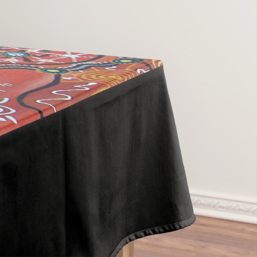 Schildpad dromen Aboriginal Art tafelkleed (Voorbeeld)