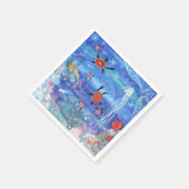 Schildpad droomende servetten (Hoek)