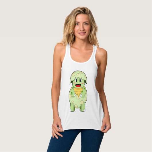Schildpad Ei schaal Tanktop (Volledige Voorkant)