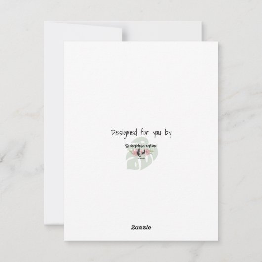 Schildpad en eekhoorn met een late kerstboom feestdagenkaart (Achterkant)