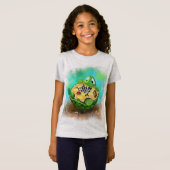 Schildpad en lieveheersbeestje Schaken - Grappige T-shirt (Voorkant volledig)