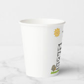 Schildpad en sla, verjaardagsdoolhof papieren beke papieren bekers (Rechts)