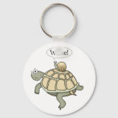 schildpad en slak Whee. Sleutelhanger (Voorkant)