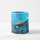 Schildpad en vis mok (Midden)