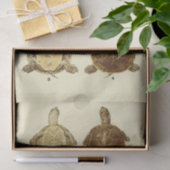 Schildpad Ephemera Decoupage Tissuepapier (Geschenk)