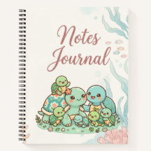 Schildpad Familie Notities Journaal
