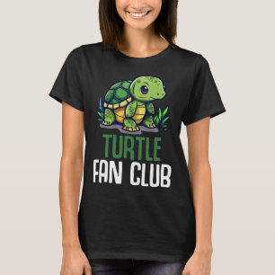 Schildpad Fan Club Landschildpad Dierenpark Kinde T-shirt
