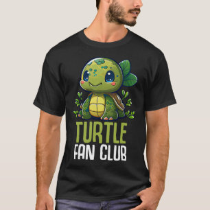 Schildpad Fan Club Tortoise Zoo Kinder Jongens Mei T-shirt