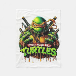 schildpad fleece deken