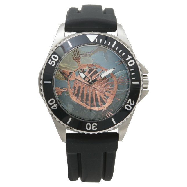 SCHILDPAD FOSSIEL HORLOGE (Voorkant)