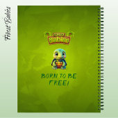 Schildpad Fun Box Turtle Whimsical Dierentuin Dier Notitieboek