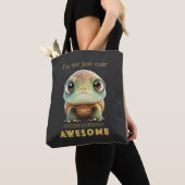 Schildpad Geconcentreerd Geweldige Schattig Schatt Tote Bag (Dichtbij)