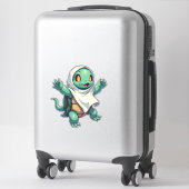 Schildpad Geest Sticker (Koffer)
