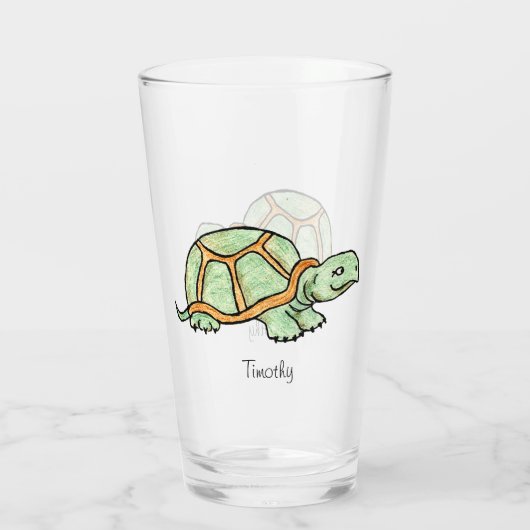 Schildpad Glas (Achterkant)