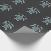 Schildpad Golf van Mexico Latino Cadeaupapier (Hoek)