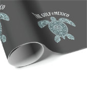 Schildpad Golf van Mexico Latino Cadeaupapier (Rol Hoek)