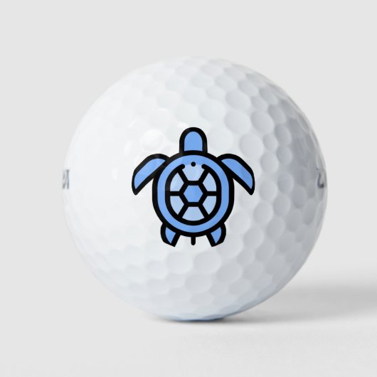Schildpad Golfballen (Voorkant)