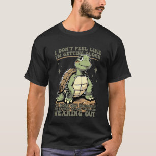 Schildpad Grappige Garantie Grap Veroudering Humor T-shirt