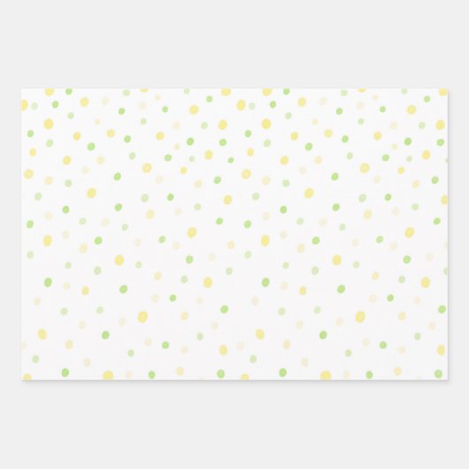 Schildpad, groen geel, kind jarig inpakpapier vel (Voorkant 2)