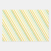 Schildpad, groen geel, kind jarig inpakpapier vel (Voorkant)