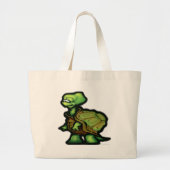 Schildpad Grote Tote Bag (Voorkant)