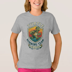 Schildpad hardloopteam Langzaam gestage loper T-shirt