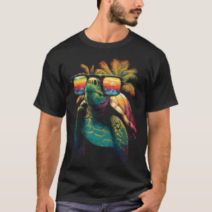 Schildpad Hawaïaans Zee Schildpadden Hawaii Beach  T-shirt