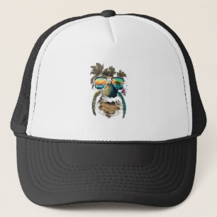 Schildpad Hawaiaanse Zeeschildpadden Hawaï Strand Trucker Pet